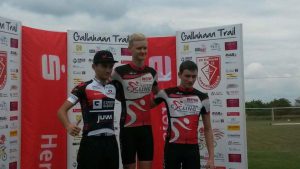 Siegerehrung Gallahaan Trail Niklas